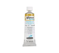 Schmincke - NORMA® Blue, 21802009, finísimos óleos acuarelables para artistas, muy pigmentados, resistentes a la luz, veganos, Oro clásico, 35 ml