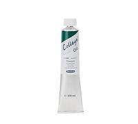 Schmincke - Óleo College®, Verde ftalo en tubo de 200 ml, 31500015, Colores al óleo para artistas, pigmentos para artistas probados y aceites vegetales naturales, buena resistencia a la luz