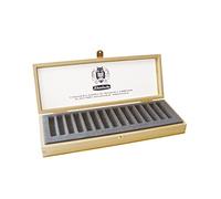 Schmincke - Pastel, caja vacía para 15 colores, 77 915 097, caja de madera para 15 pasteles, para rellenar individualmente con los mejores pasteles