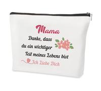 Schminktasche,Mama Geschenk Geburtstag,Beste Mama Geschenk,Geschenke zum Muttertag, Blanco, Mamá gracias