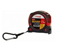 Schmith - Cinta métrica - 7,5 m 25 mm con gancho - Herramientas - Gadget útil para Medir con Facilidad y Precisión - Resistente - para Trabajos Profesionales y Uso Diario
