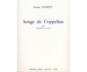 SCHMITT F. - Songe de Coppelius para Saxofon Sib y Piano