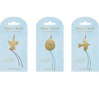 Schmuckanhänger - Make a wish: Anhänger mit Wunschband