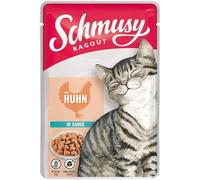 Schmusy Ragout Con Pollo En Salsa 22 X 100g ( 11,77€/ KG)