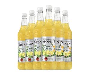 Schnapp Cocktails Sweet Sour 1 L Sin Alcohol (Caja de 6 Botellas de 1 L)