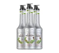 Schnapp MoninCocktail Puré Kiwi sin alcohol Botella Misil 1 L (Caja de 3 Botella Misil de 1 L)