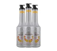 Schnapp MoninCocktail Puré Mango sin alcohol Botella Misil 1 L (Caja de 3 Botella Misil de 1 L)