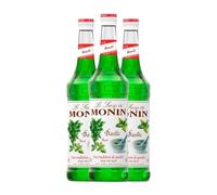 Schnapp MoninCocktail Sirope Albahaca Basilic 70 cl (Caja de 3 Botellas de 70 cl)