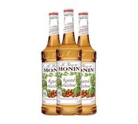Schnapp MoninCocktail Sirope Avellana Tostada Noisette Roasted Hazelnut 70 cl (Caja de 3 Botellas de 70 cl)