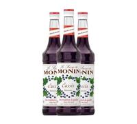 Schnapp MoninCocktail Sirope Cassis 70 cl (Caja de 3 Botellas de 70 cl)