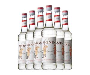 Schnapp MoninCocktail Sirope Chicle Gomme Gum sin alcohol 70 aja de 6 Botellas de 70 cl)