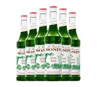 Schnapp MoninCocktail Sirope Menta Verde Green Mint 70 cl (Caja de 6 Botellas de 70 cl)