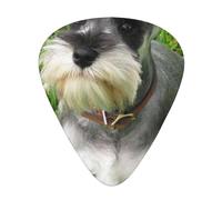 Schnauzer miniatura,12 púas de guitarra, 3 grosores diferentes para guitarra acústica, bajo y ukelele