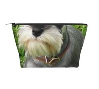 Schnauzer Miniatura, Bolsa de artículos de tocador Bolsa de Maquillaje Bolsa de cosméticos Bolsa de artículos de tocador de Viaje portátil