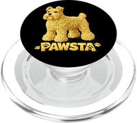 Schnauzer Miniatura Espaguetis Fideos Comida Italiana Cachorro Amor PopSockets PopGrip para MagSafe