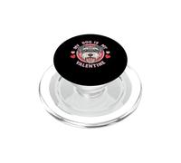 Schnauzer Miniatura My Dog Is My Valentine. Paw Lover PopSockets PopGrip para MagSafe