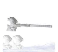 Schneeballform - Schneeballform | Schneemacher-Spielzeug in Delfinform | Farbenfrohes, lustiges Schneemacher-Kampfspielzeug, Schneespielzeug-Set für draußen, für Kinder und Erwachsene