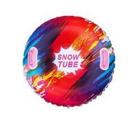 Schneerohr | Aufblasbarer Schnee Tube | Kältebeständig 33 5 Zoll mit Griffen Schwerlast Schlittschlitten für Kinder Erwachsene Winter Outdoor Sport Familienaktivitäten Skifahren Spaß Schneespaß