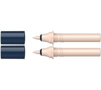 Schneider 040 Paint-It Twinmarker Cartuchos (Brush Tip - Brocha, tinta a base de agua, para aplicación en papel, 95% plástico reciclado) salmon 106