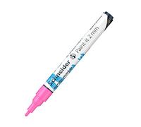 Schneider 120109 Paint-It - Rotulador acrílico (con punta redonda de 2 mm, pinturas acrílicas de alta cobertura para madera, lienzo, piedra, etc.), 1 unidad, color rosa