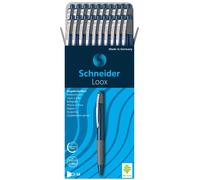 Schneider 135503 LOOX Blue/775 - Bolígrafo de punta redonda (20 unidades), azul