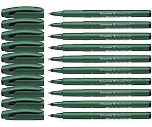 Schneider 1471 Topwriter 147 - Bolígrafo de fieltro (10 unidades), color negro