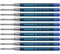 Schneider 175503 - Recambio para bolígrafo de punta redonda Slider 755 XB (10 unidades, tinta azul)