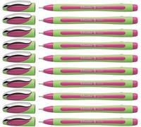 Schneider 190009 Xpress - Juego de 10 rotuladores de punta fina, color rosa
