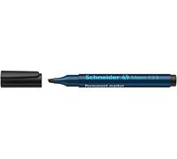 Schneider 944900 - Marcador permanente con punta biselada, color negro