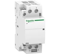 Schneider A9C20842 Contactor de instalación iCT 40A 2S 220/240V 50Hz 40W 240V...