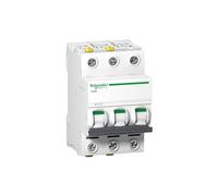 Schneider A9F03306 iC60N 3P 6A B - Interruptor de Seguridad