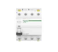 Schneider A9Z24440 Disyuntor de Corriente Residual iID, 4P, 40A, 300 mA, Tipo A, Fantasía