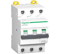 Schneider Acti9 IC60 RCBO 3P 32A 30mA Tipo A Interruptor Diferencial - A9D17332