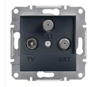 Schneider Asfora EPH3600171 Toma TV-SAT-SAT final 1dB sin marco