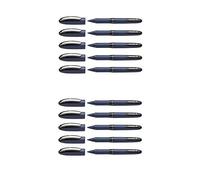 Schneider Bol?grafo de tinta One Business, punta ultra suave, 0,6 mm (10 unidades), color negro