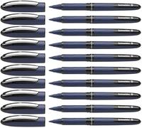 Schneider Business One Juego de 10 rodillos de plumas no retráctiles tinta líquida Negro
