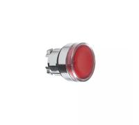Schneider Cabeza pulsador luminoso d.22 rasante rojo ZB4BW343