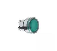 Schneider Cabeza pulsador luminoso d.22 rasante verde ZB4BW333