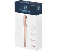 Schneider Callissima 143806 - Juego de pluma caligráfica (3 grosores de plumas diferentes, incluye cartuchos), color albaricoque,