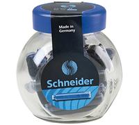 Schneider- Cartuchos de tinta estándar para pluma estilográfica (30 unidades), color azul real