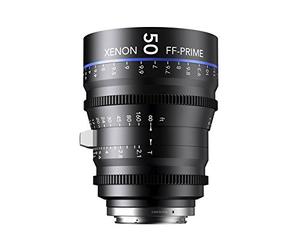 'Schneider de Kreuznach 1078473 Cine Lente FF de Prime T2.1/50 mm, Canon/M Negro