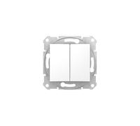 Schneider doble conmutador blanco - SDN0600121