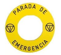 Schneider elec pic - mss 40 17 - Etiqueta para kit enclavamiento am parada emergencia