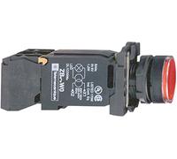 Schneider elec pic - mss 41 03 - Pulsador rasante diámetro 22 110-120v transformador rojo embellecedor plastico