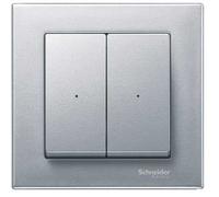 Schneider elec ppm - pme 32 10 - Tecla regulador pulsación doble aluminio