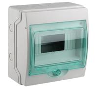 Schneider Electric 13959 Kaedra Mini Armario para Equipos Modulares, IP65, 8 Módulos, 195 mm Anchura, 200 mm Altura, 112 mm Profundidad, 63A Amperios, 15 W