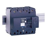 Schneider Electric 18673 Interruptor Automático Magnetotérmico, NG125N, 4P, 100A, Curva D