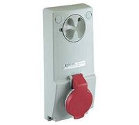 Schneider Electric 82047 Toma Unika con Interbloqueo 32 A 3P+N+T 380-415 V IP44 50-60 HZ