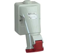 Schneider Electric 83171 83171 Toma de montaje en pared 32 A 3P+N+T 380-415 V IP67 50-60 HZ