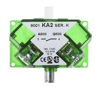Schneider Electric 9001KA2 Bloque Contacto Botón de Control, 9.001, K Ø 30, 1 NA terminales protegidos